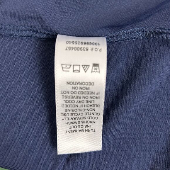 Catherines Womens Navy Open-Front Cardigan W/ Embellished Trim 3/4 Sleeve 20 - Picture 7 of 7